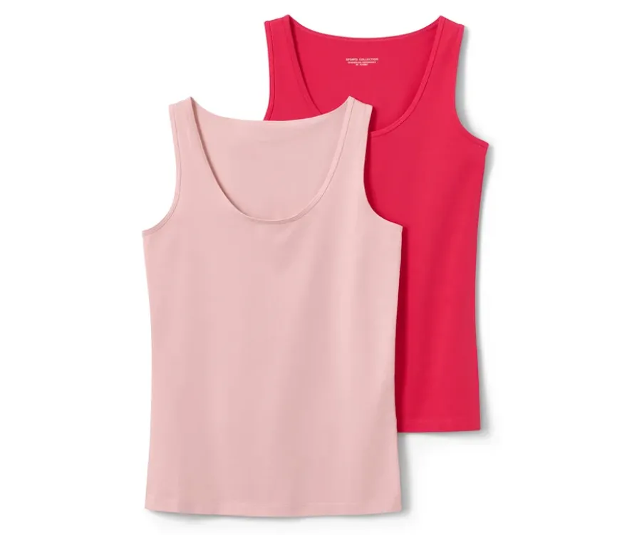 2 Tops, rosé/pink