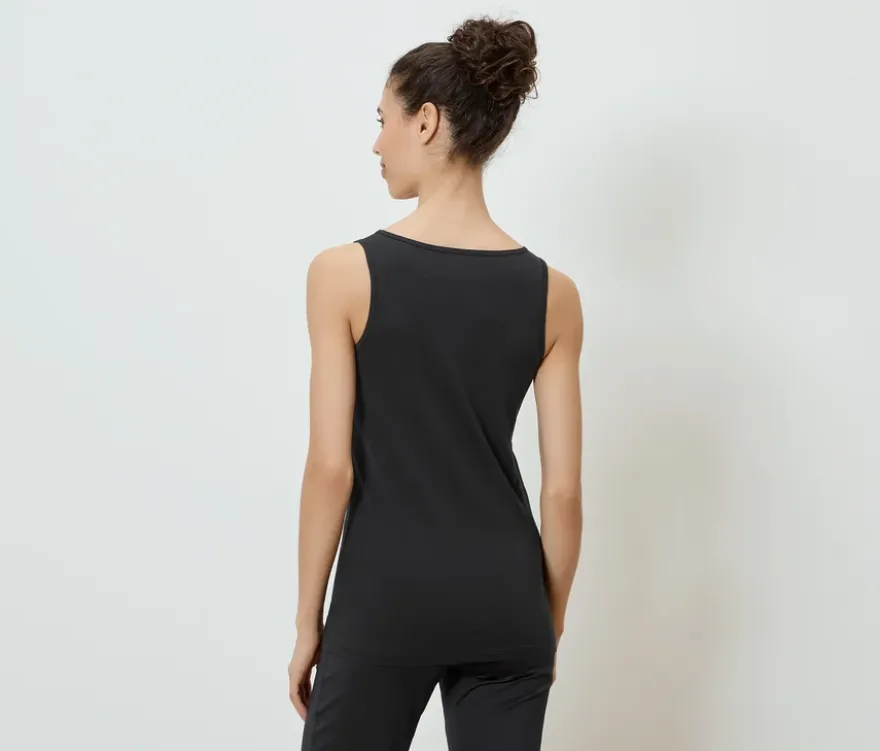 2 Tops, schwarz