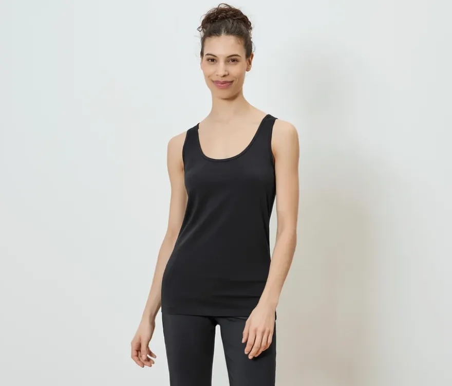 2 Tops, schwarz