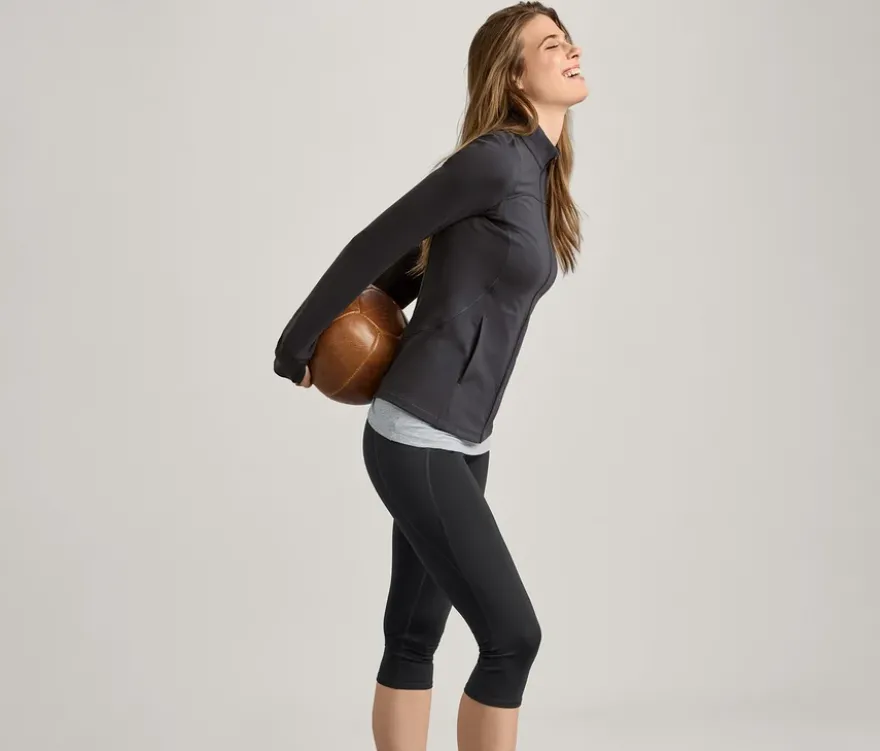 2 Tops, schwarz/grau