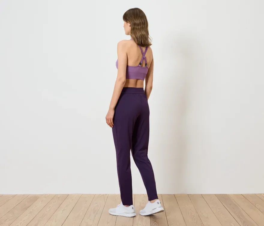 Trainingshose, lila