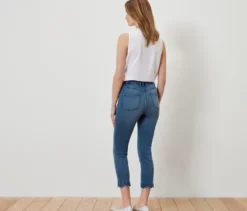 7/8-Treggings mit Lochstickerei
