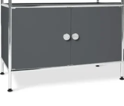 Türenergänzungs-Set Metall »CN3«, grau