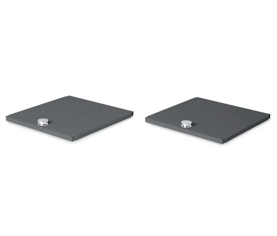 Türenergänzungs-Set Metall »CN3«, grau