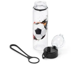 Trinkflasche im Fußballdesign