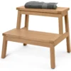 Tritthocker aus Massivholz