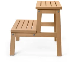 Tritthocker aus Massivholz