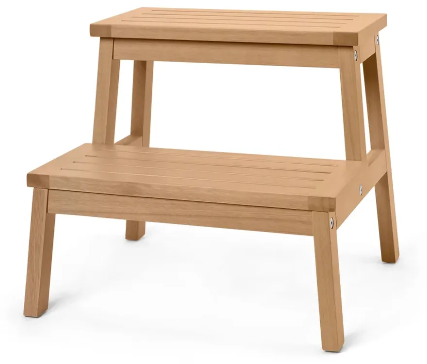 Tritthocker aus Massivholz