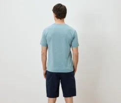 T-Shirt mit Merinowolle
