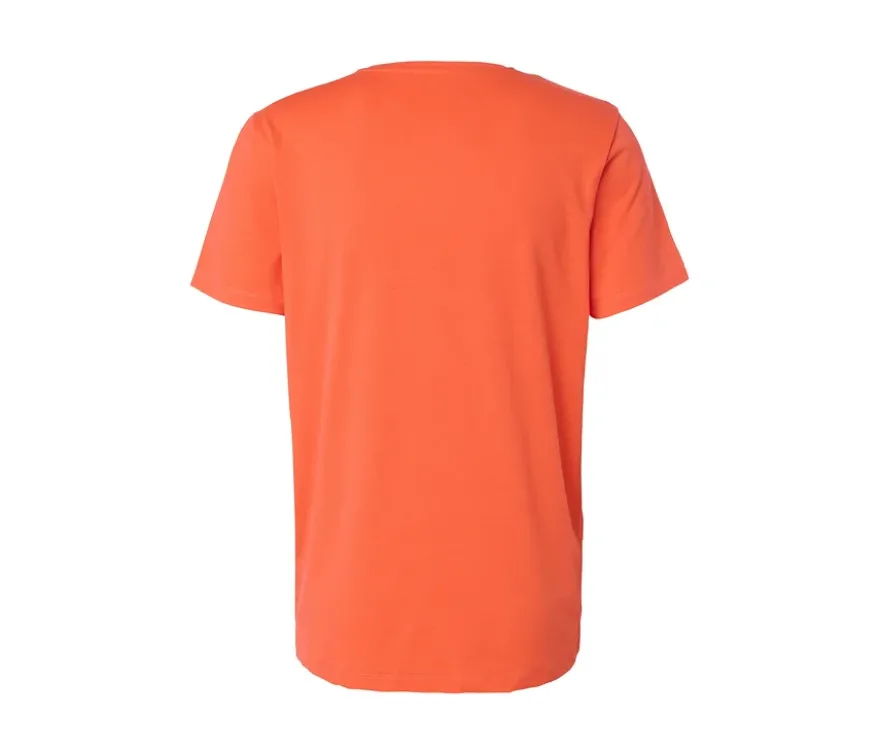 T-Shirt mit Print, orange