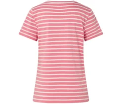 T-Shirt, rosa-weiß gestreift