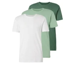 3 T-Shirts mit Rundhalsausschnitt