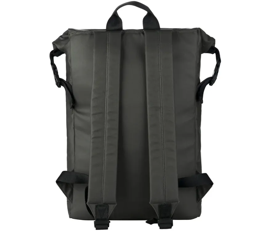 Tucano ROLLO Rucksack, Laptop 15,6", Rolltop, schwarz