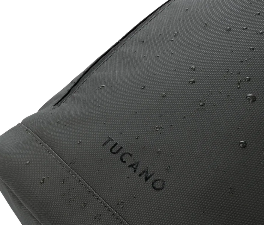 Tucano ROLLO Rucksack, Laptop 15,6", Rolltop, schwarz