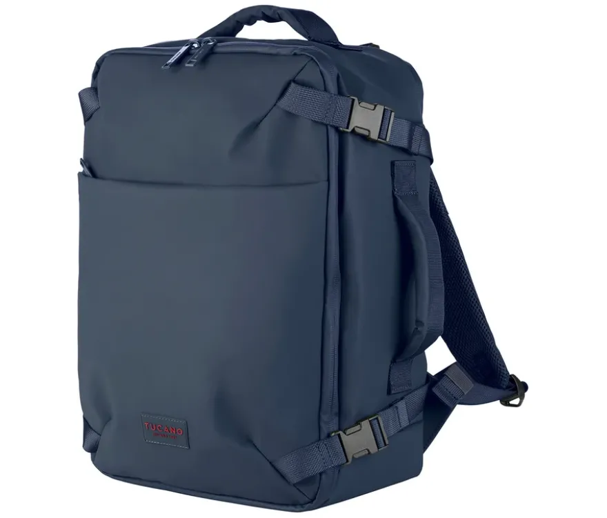 Tucano TUGO DRY Kabinenrucksack mit 15,6"-Laptopfach, blau