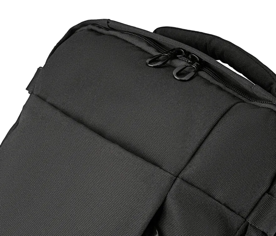 Tucano TUGO Kabinenrucksack mit Laptopfach, schwarz