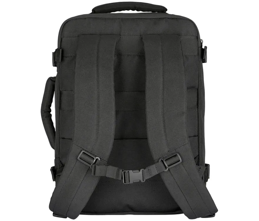 Tucano TUGO Kabinenrucksack mit Laptopfach, schwarz