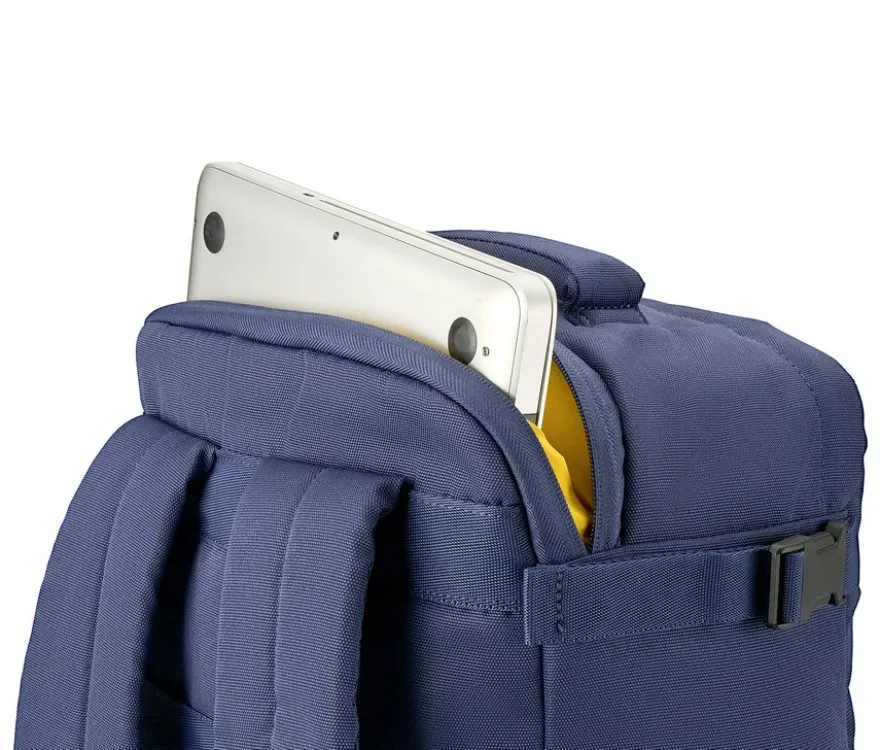 Tucano TUGO Kabinenrucksack mit Laptopfach, blau
