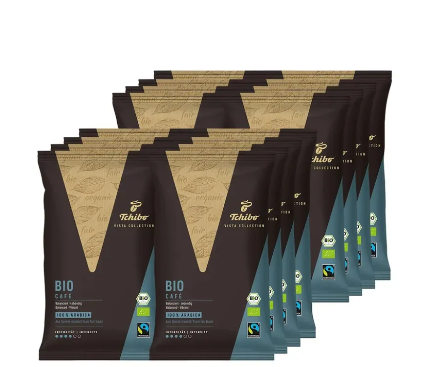 Vista Collection Bio Filterkaffee - 16x 500 g Gemahlen