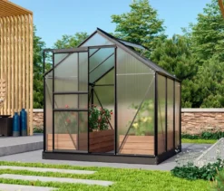 Vitavia Einsteiger-Gewächshaus inkl. Fundamentrahmen, 3,8 m²