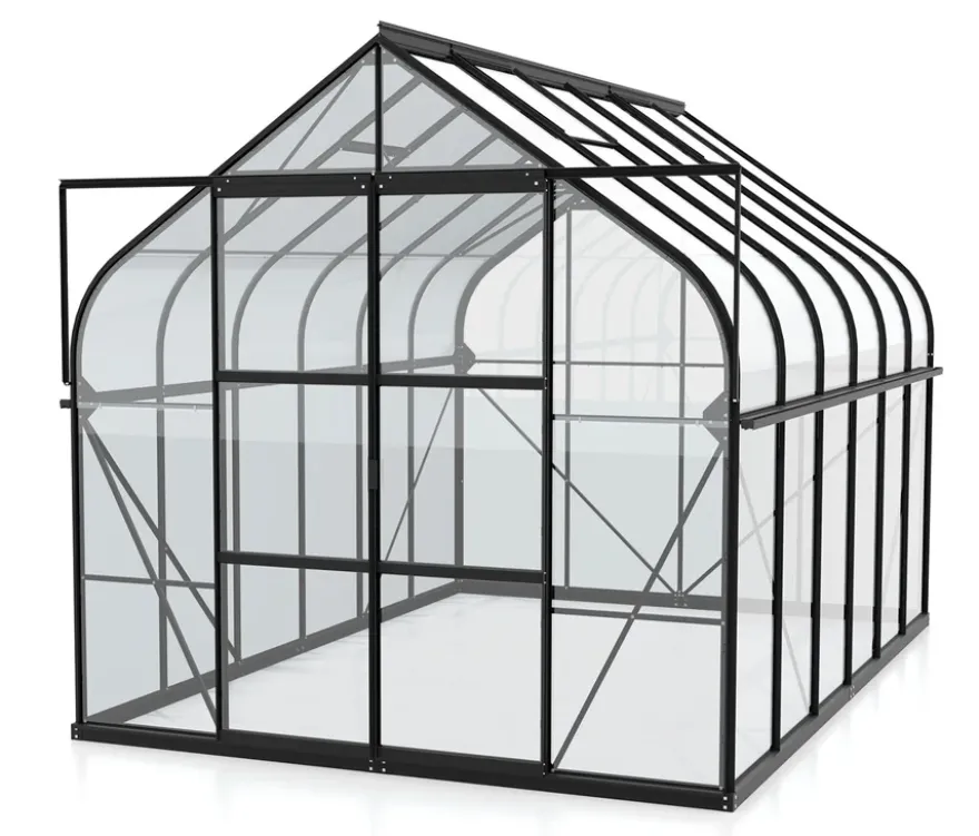 Vitavia Gewächshaus, ESG 8,3 m² inkl. Rahmenfundament