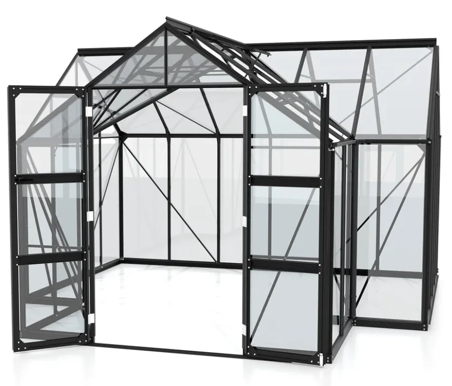Vitavia Gewächshaus, 13 m², inkl. Fundamentrahmen