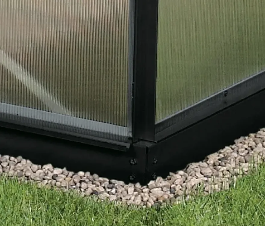 Vitavia Gewächshaus Orion ESG 5 m² inkl. Rahmenfundament