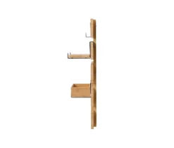 Wandregal mit flexiblen Haken und Boden