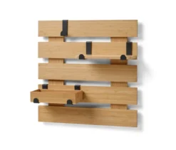 Wandregal mit flexiblen Haken und Boden