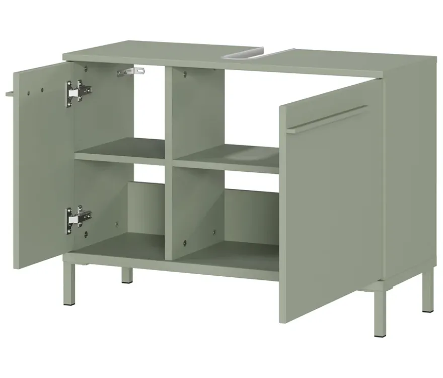 Waschbeckenunterschrank »Laurino«, taupegrün