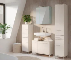 Waschbeckenunterschrank »Laurino«, kaschmir