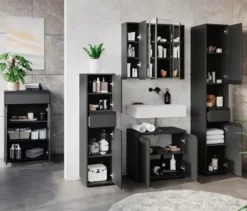 Waschbeckenunterschrank »Lemont«, graphit