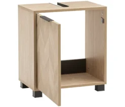 Waschbeckenunterschrank »Piazza«, Eichen-Dekor/Fischgräten-Dekor