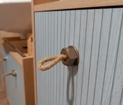 Waschbeckenunterschrank »Sonderby«, Nordic Blue Oak