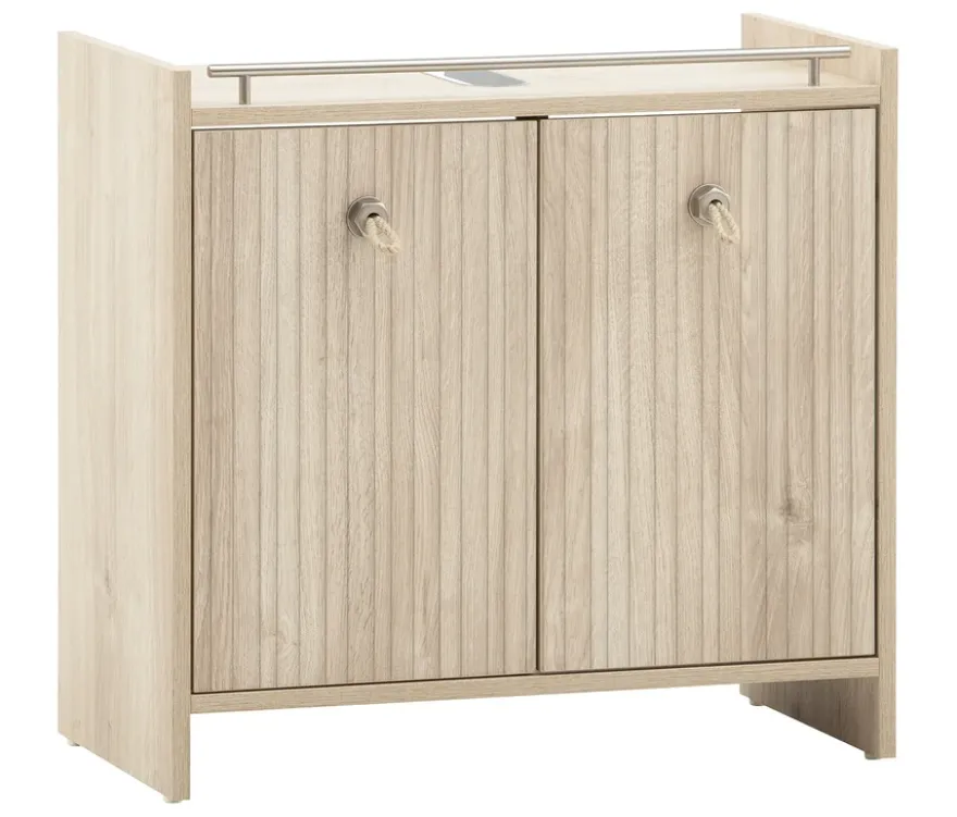 Waschbeckenunterschrank »Sonderby«, Nordic Light Oak