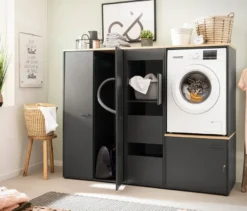 Waschmaschinenumbau »Solea U670«, anthrazit