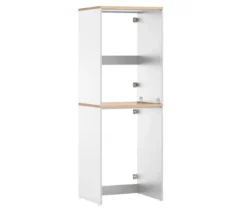 Waschmaschinenumbau »Solea U670«, matt weiß, 2er-Set