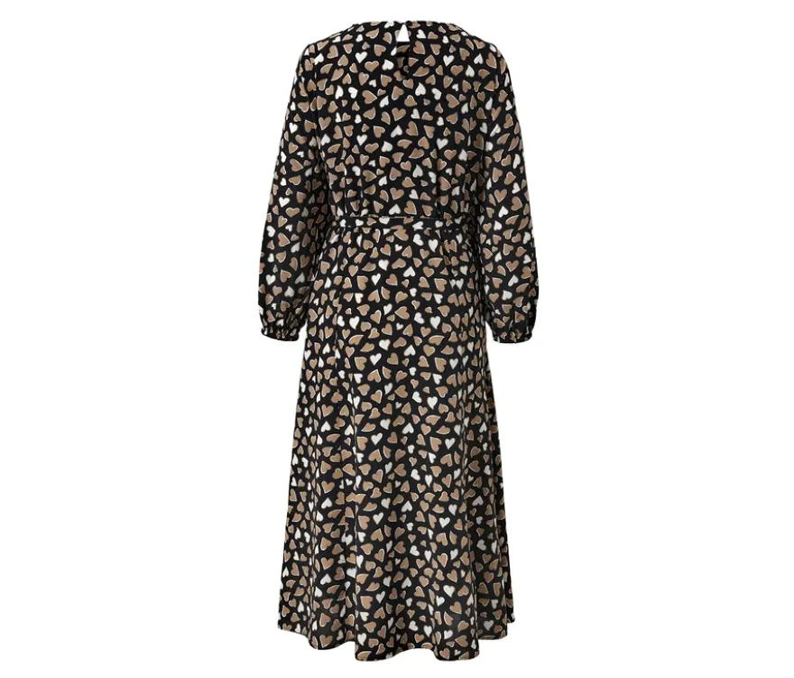 Webkleid mit Alloverprint