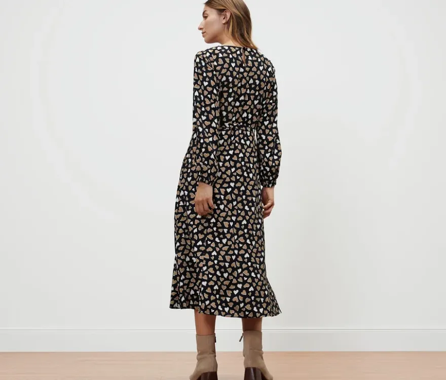 Webkleid mit Alloverprint