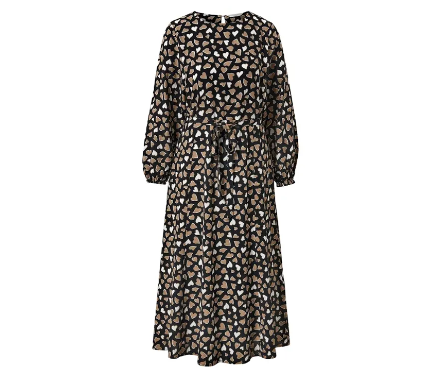 Webkleid mit Alloverprint