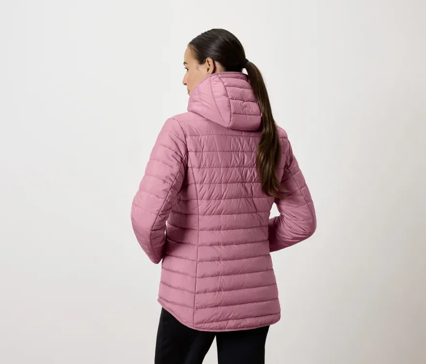 Wende-Steppjacke, grau/rosé