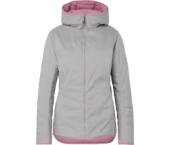 Wende-Steppjacke, grau/rosé