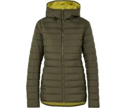 Wende-Steppjacke, khaki/grün-gelb