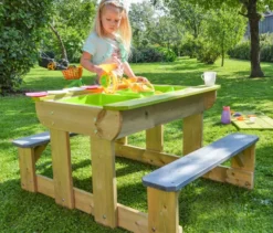 Wendi Picknick- und Matschtisch mit Bänken