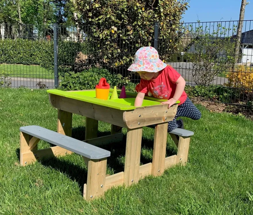 Wendi Picknick- und Matschtisch mit Bänken