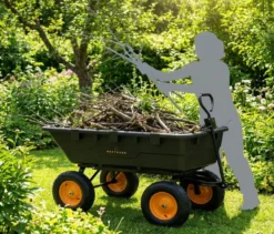 Westmann »Prakta L«, großer Gartenwagen mit Kippfunktion