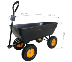 Westmann »Prakta M«, mittlerer Gartenwagen mit Kippfunktion