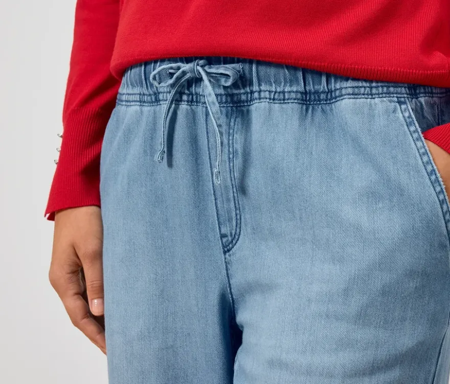 Wide Komfort-Jeans
