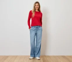 Wide Komfort-Jeans