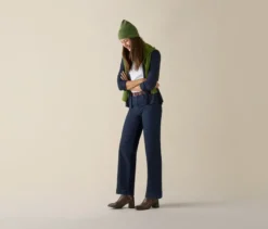 Wide Leg Jeans – Fit »Viki«, rinse